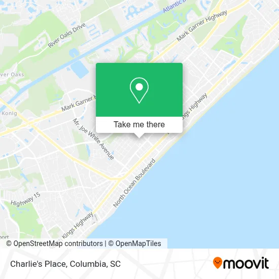 Charlie's Place map