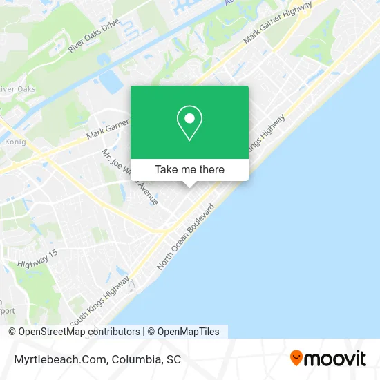 Myrtlebeach.Com map