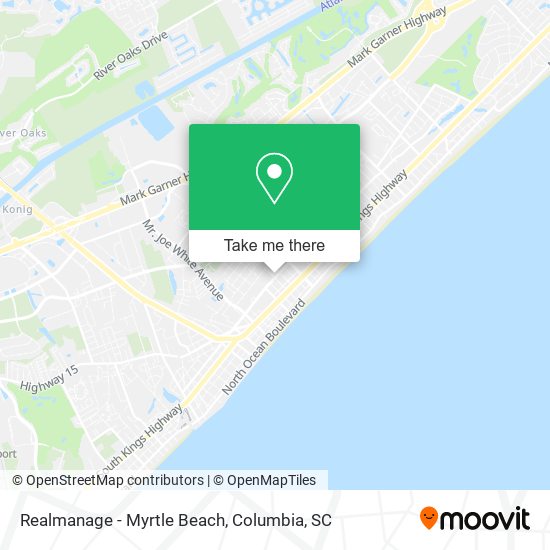 Mapa de Realmanage - Myrtle Beach