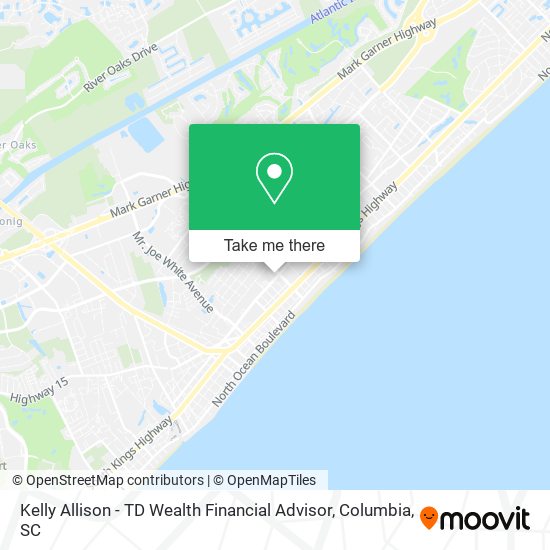 Kelly Allison - TD Wealth Financial Advisor map