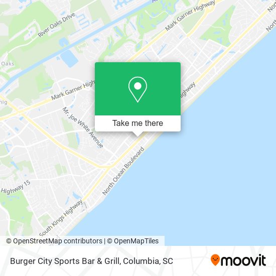 Burger City Sports Bar & Grill map