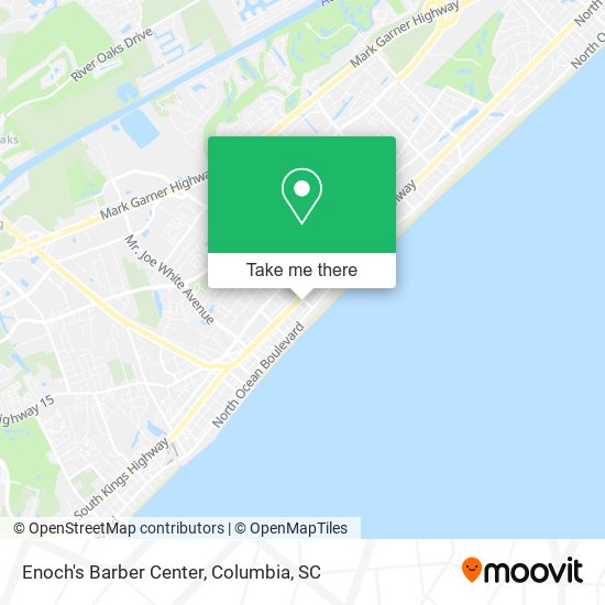 Enoch's Barber Center map