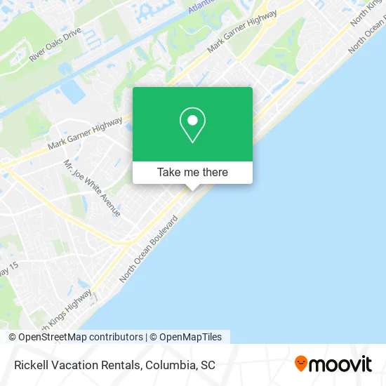 Rickell Vacation Rentals map