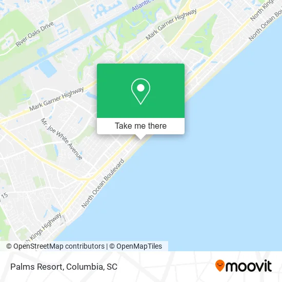 Palms Resort map