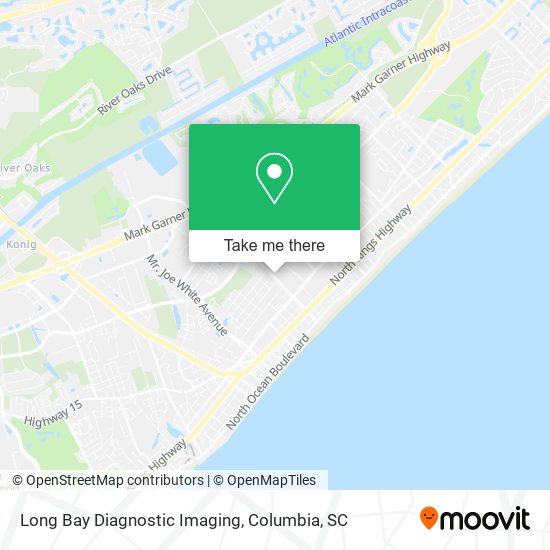 Mapa de Long Bay Diagnostic Imaging