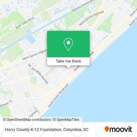 Horry County K-12 Foundation map