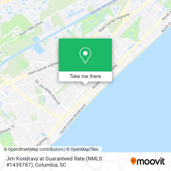 Jim Kondravy at Guaranteed Rate (NMLS #1439787) map