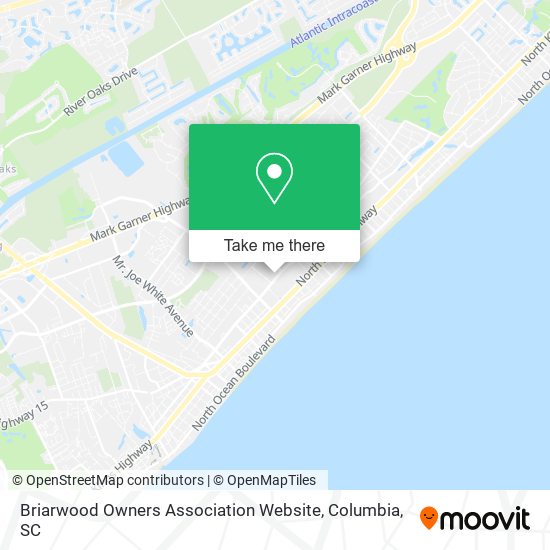 Briarwood Owners Association Website map