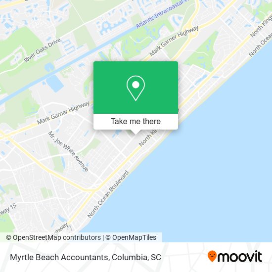 Mapa de Myrtle Beach Accountants