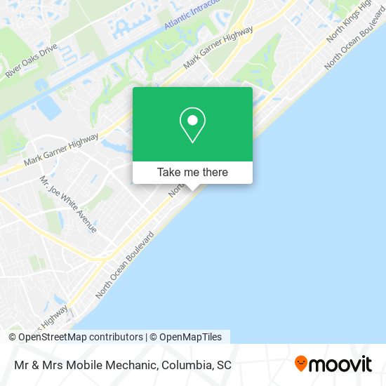 Mr & Mrs Mobile Mechanic map