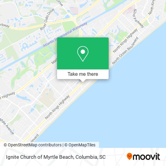 Mapa de Ignite Church of Myrtle Beach
