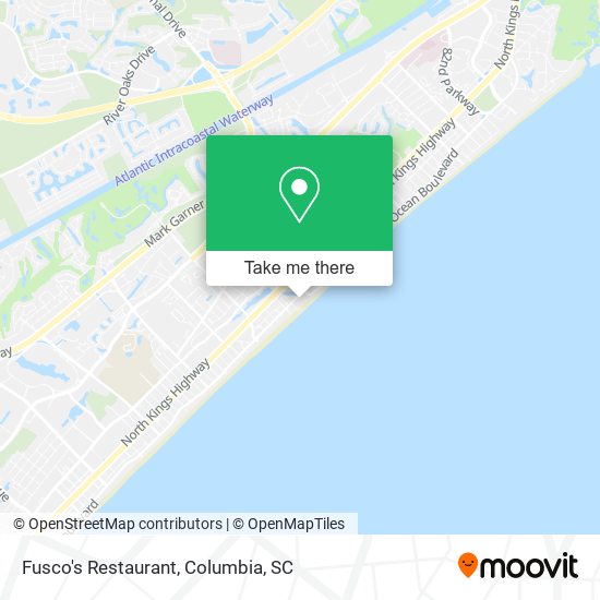Mapa de Fusco's Restaurant