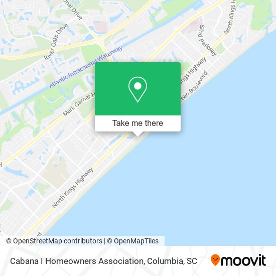 Mapa de Cabana I Homeowners Association