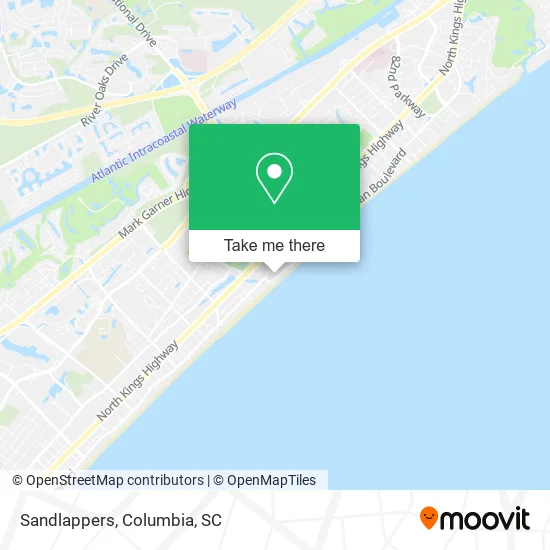 Sandlappers map