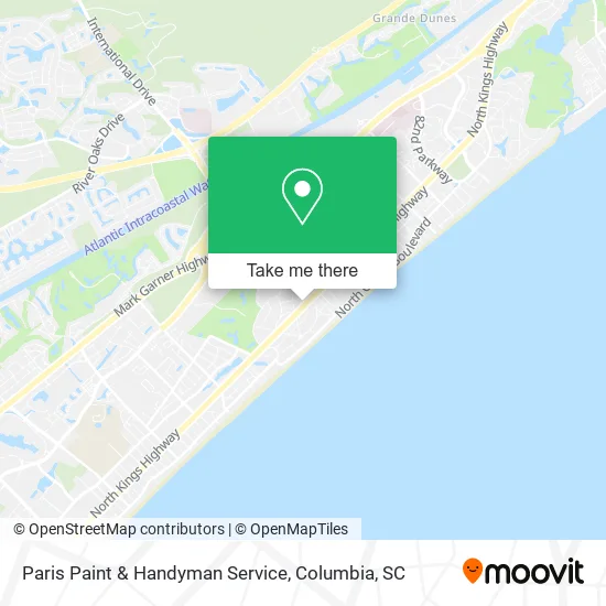 Paris Paint & Handyman Service map