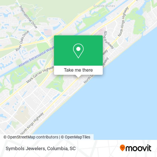 Mapa de Symbols Jewelers