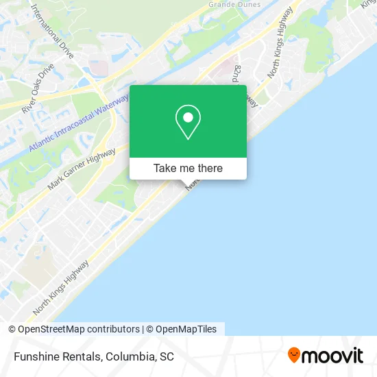Funshine Rentals map