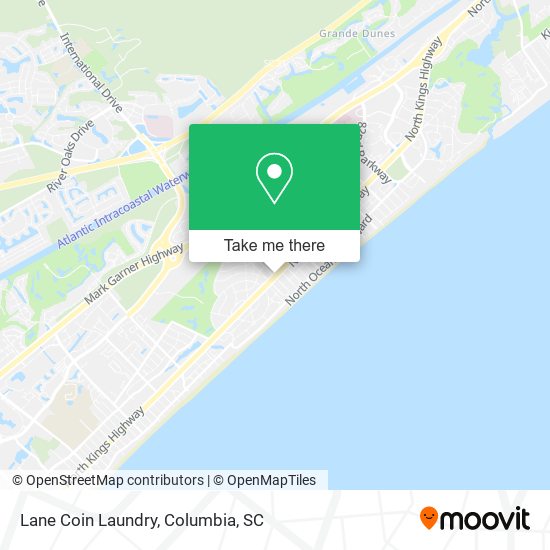 Lane Coin Laundry map