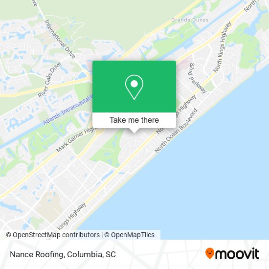Mapa de Nance Roofing