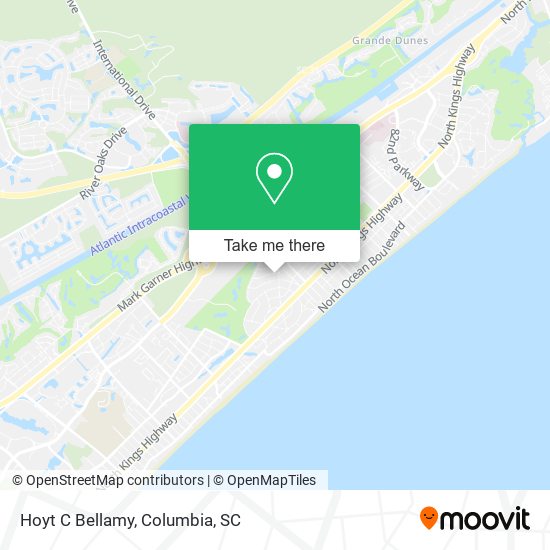 Mapa de Hoyt C Bellamy