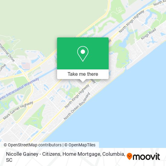 Nicolle Gainey - Citizens, Home Mortgage map
