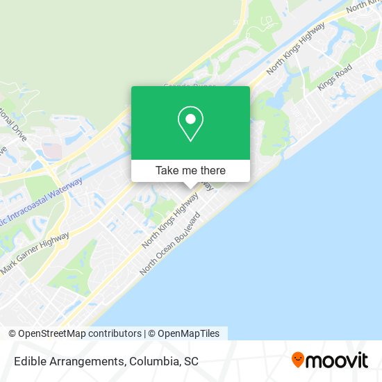 Edible Arrangements map