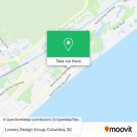 Lowery Design Group map