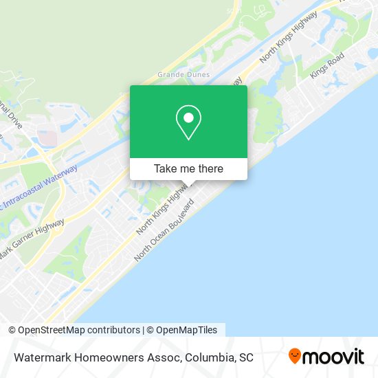 Mapa de Watermark Homeowners Assoc