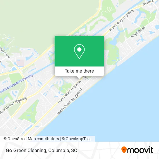 Go Green Cleaning map