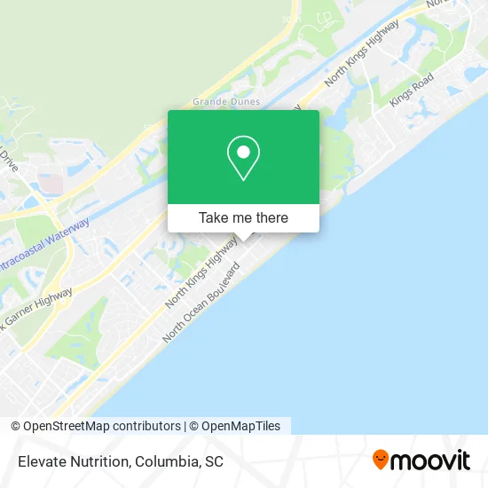 Elevate Nutrition map