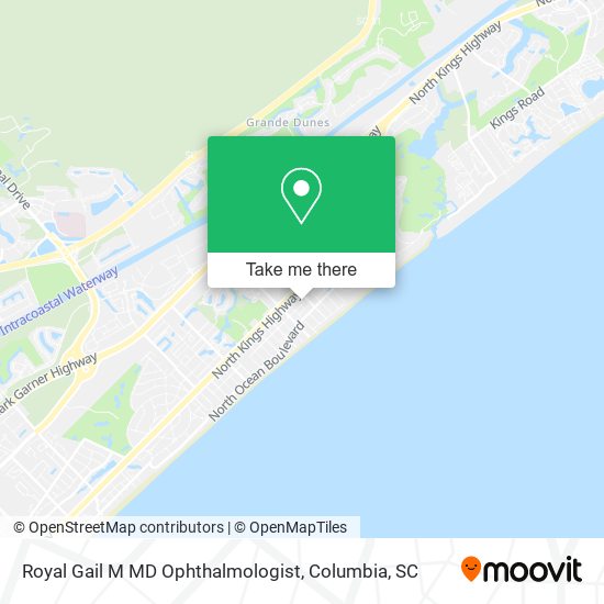 Royal Gail M MD Ophthalmologist map