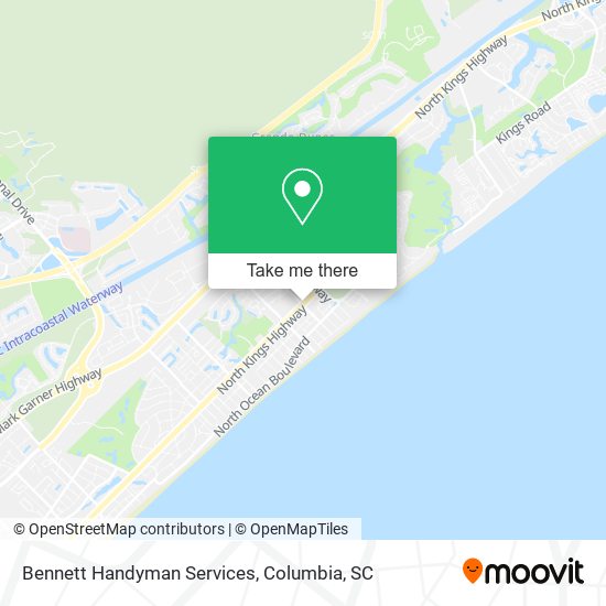 Bennett Handyman Services map