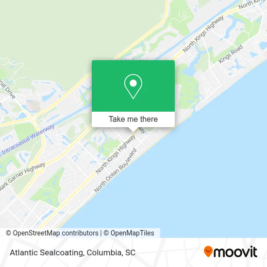Atlantic Sealcoating map