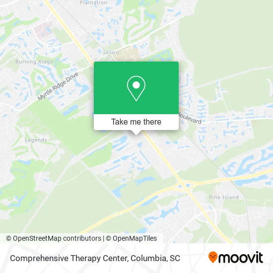 Comprehensive Therapy Center map