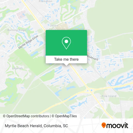 Myrtle Beach Herald map