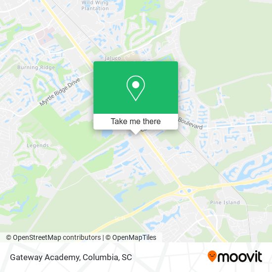 Gateway Academy map