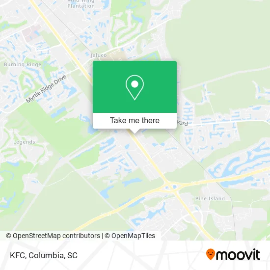 KFC map