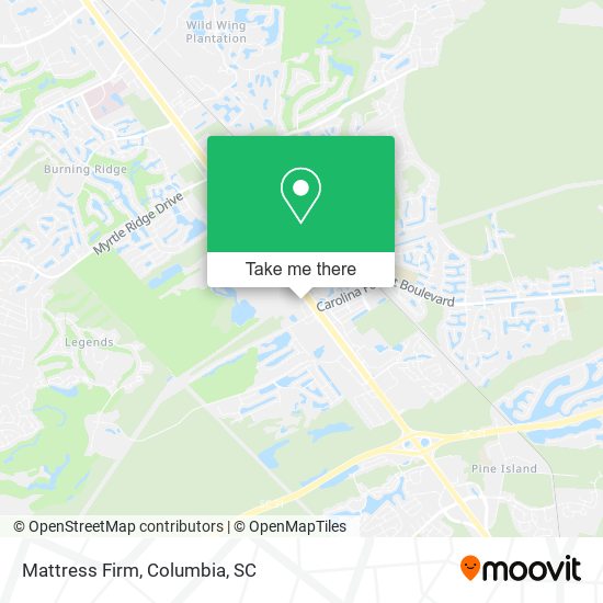 Mattress Firm map