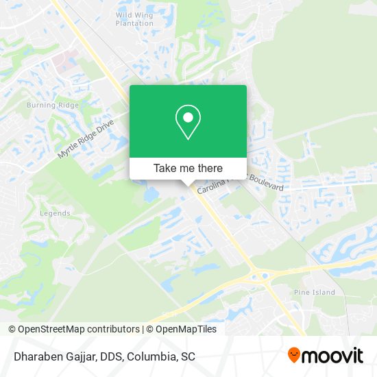 Mapa de Dharaben Gajjar, DDS
