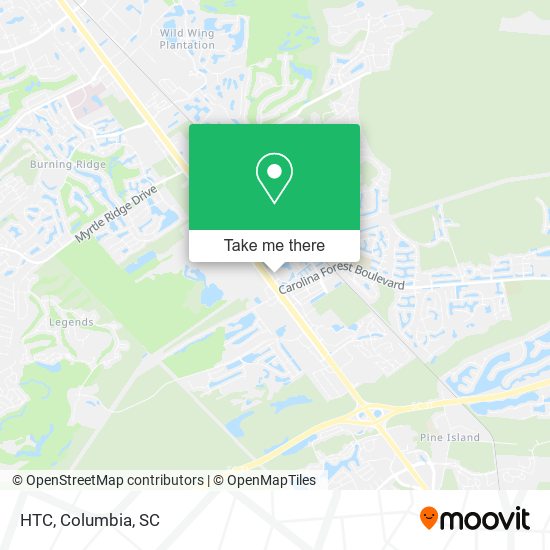 Mapa de HTC