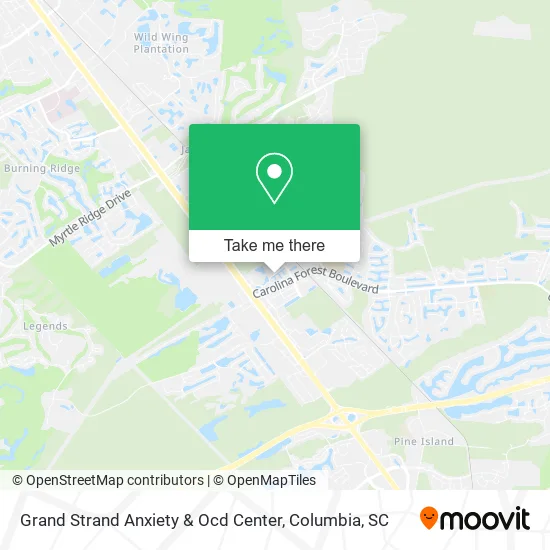 Grand Strand Anxiety & Ocd Center map