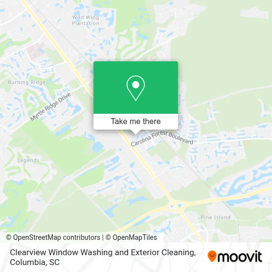 Clearview Window Washing and Exterior Cleaning map