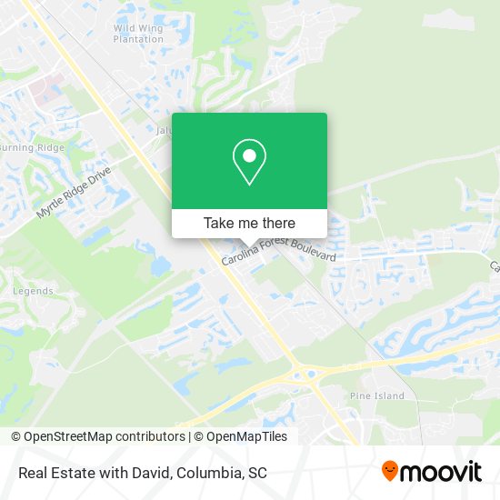 Real Estate with David map