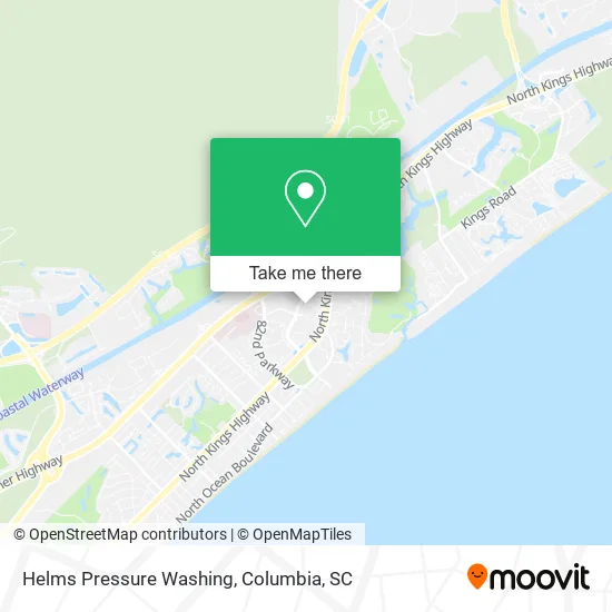 Helms Pressure Washing map