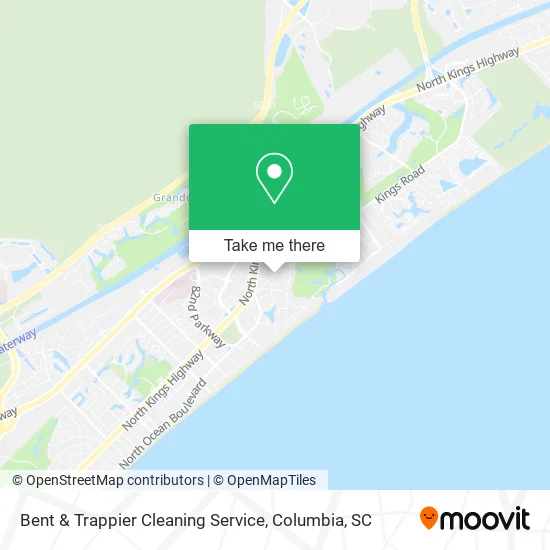 Bent & Trappier Cleaning Service map
