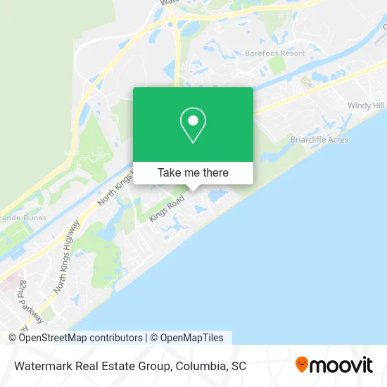Watermark Real Estate Group map