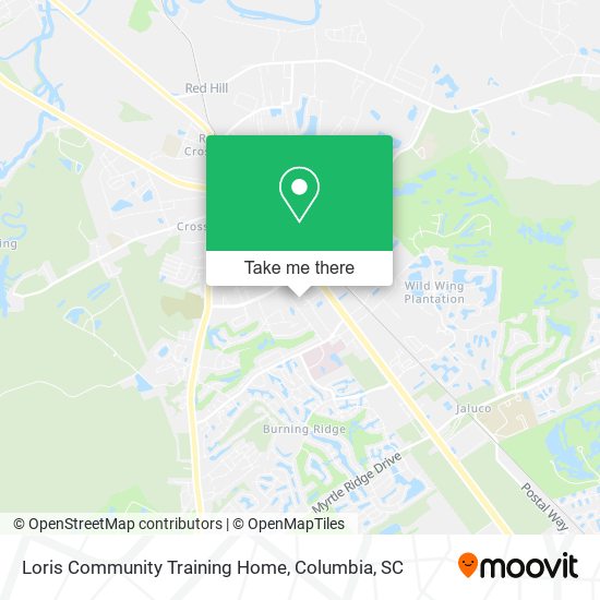 Mapa de Loris Community Training Home