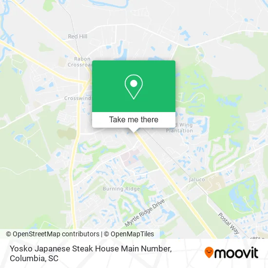 Mapa de Yosko Japanese Steak House Main Number