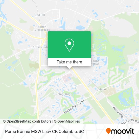 Parisi Bonnie MSW Lisw CP map