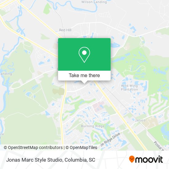 Jonas Marc Style Studio map